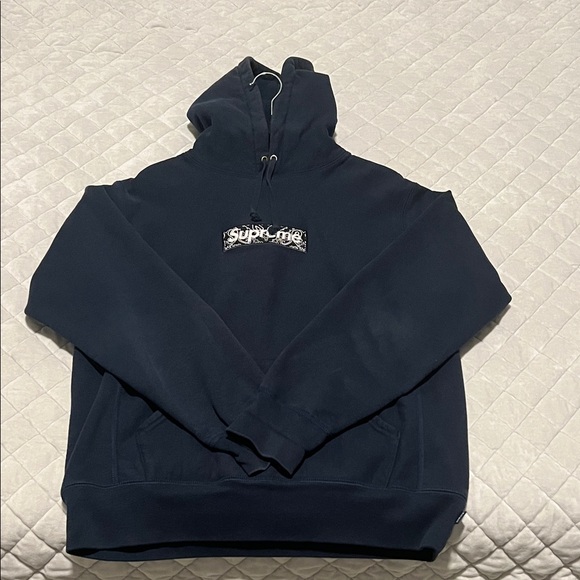 Supreme Men's Dark Blue Hoodie - Picture 1 of 1